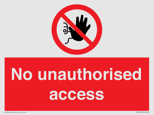 No unauthorised access